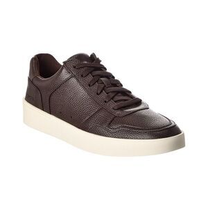 Vince Peyton Leather Sneaker, Dark Brown